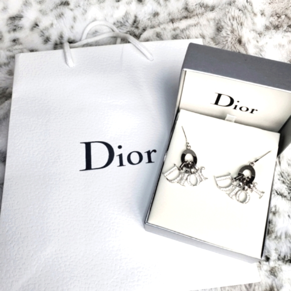 DIOR Logo Earrings